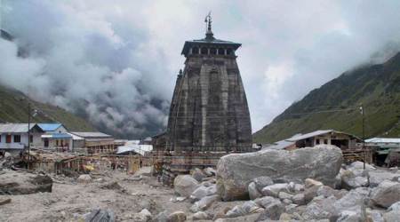 kedarnath temple reopens, prime minister narendra modi, india lockdown, temples india lockdown, coronavirus temples india, coronavirus news, indian express news